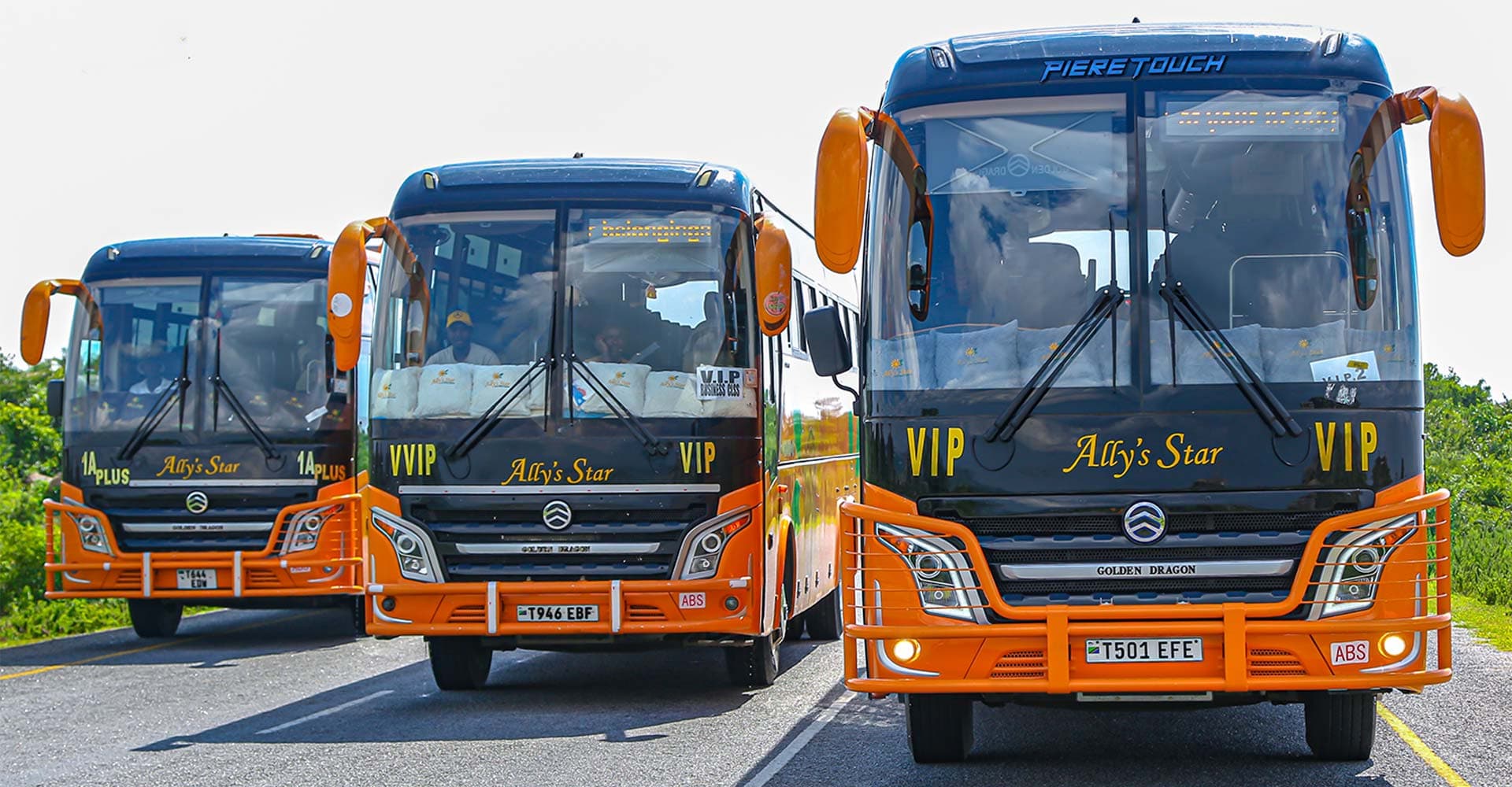 Ally's Star Bus fleet